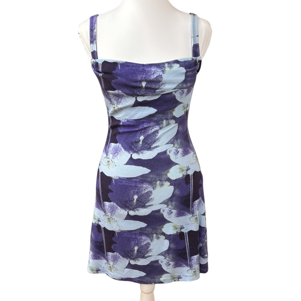 Miaou Ginger Dress in Azul